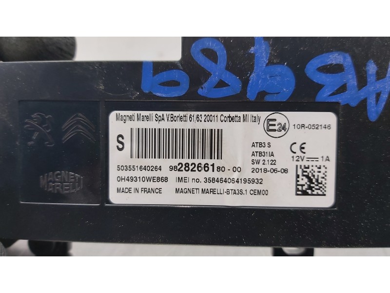 Recambio de modulo electronico para peugeot 3008 active referencia OEM IAM 9828266180   Recambio de modulo electronico para peugeot 3008 active referencia OEM IAM 9828266180