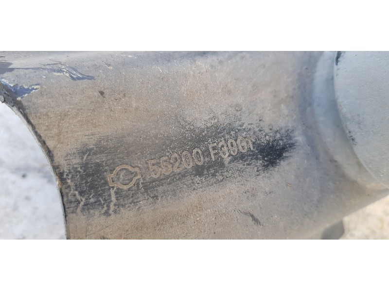 Recambio de ballesta trasera para nissan cabstar 01.04  cabina simple cabina individual referencia OEM IAM 55200F3901  