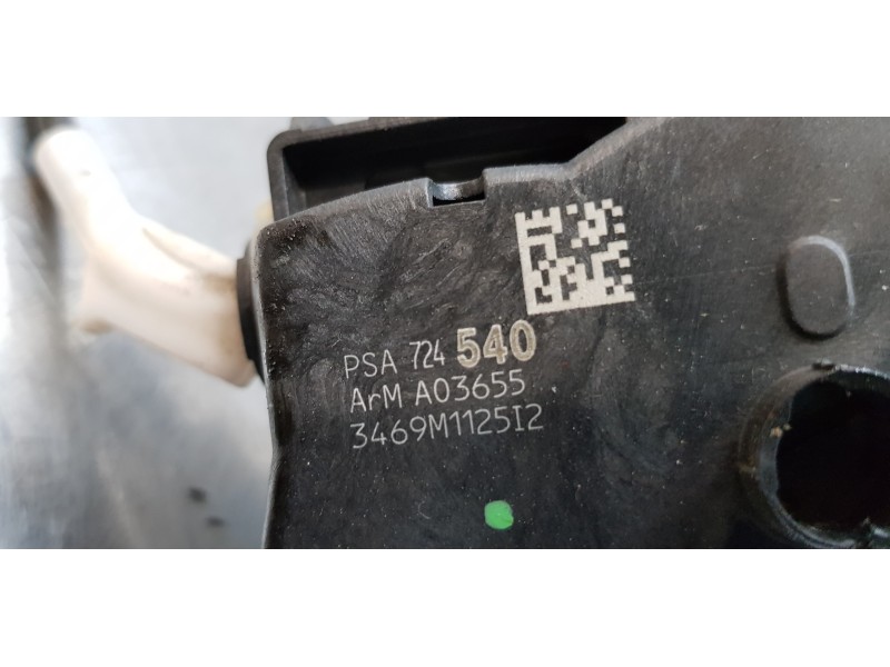 Recambio de cerradura puerta trasera derecha para peugeot 3008 premium referencia OEM IAM 724540   Recambio de cerradura puerta trasera derecha para peugeot 3008 premium referencia OEM IAM 724540