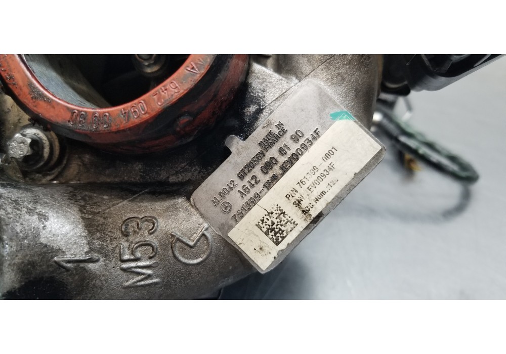 Recambio de turbocompresor para mercedes clase s (w221) berlina 320 / 350 cdi (221.022) referencia OEM IAM A6420000180  