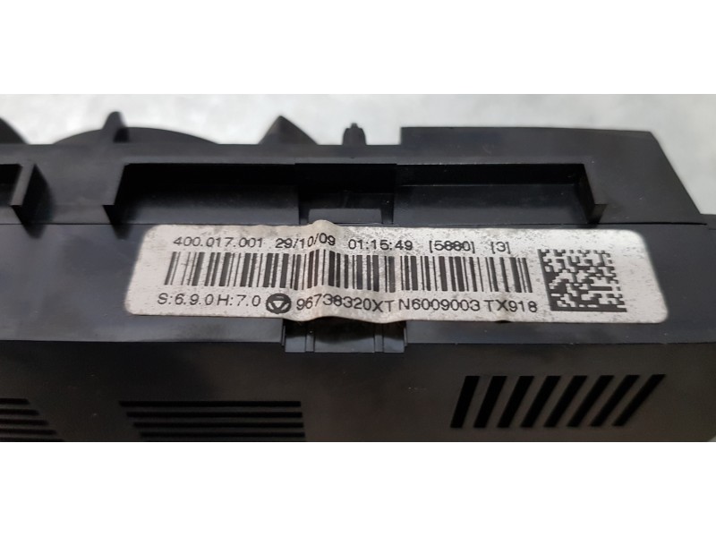 Recambio de mando climatizador para peugeot 3008 premium referencia OEM IAM 96738320XT   Recambio de mando climatizador para peugeot 3008 premium referencia OEM IAM 96738320XT