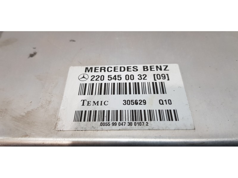 Recambio de centralita suspension para mercedes clase s (w220) berlina 430 (220.070) referencia OEM IAM 2205450032  