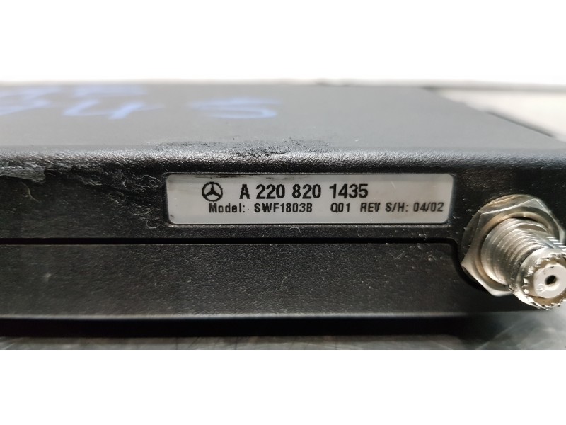 Recambio de modulo electronico para mercedes clase s (w220) berlina 430 (220.070) referencia OEM IAM 2208201435   Recambio de modulo electronico para mercedes clase s (w220) berlina 430 (220.070) referencia OEM IAM 2208201435