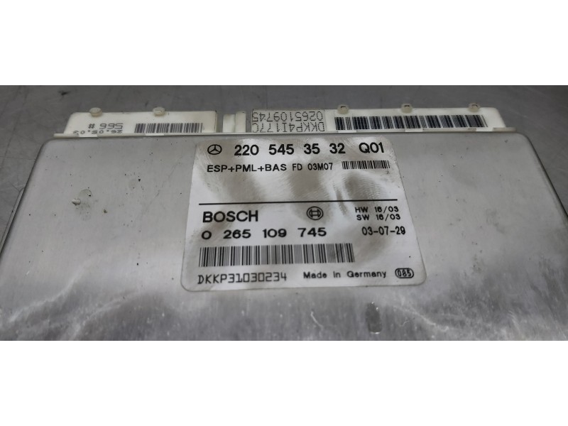 Recambio de modulo electronico para mercedes clase s (w220) berlina 320 cdi (220.025) referencia OEM IAM 2205453532  