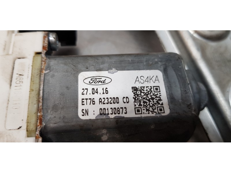 Recambio de elevalunas delantero derecho para ford transit courier trend referencia OEM IAM ET76A23200CD  