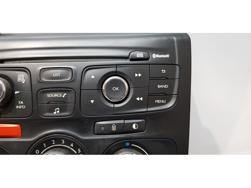 Recambio de mando climatizador para citroen c4 lim. white attraction referencia OEM IAM 98040764ZD  