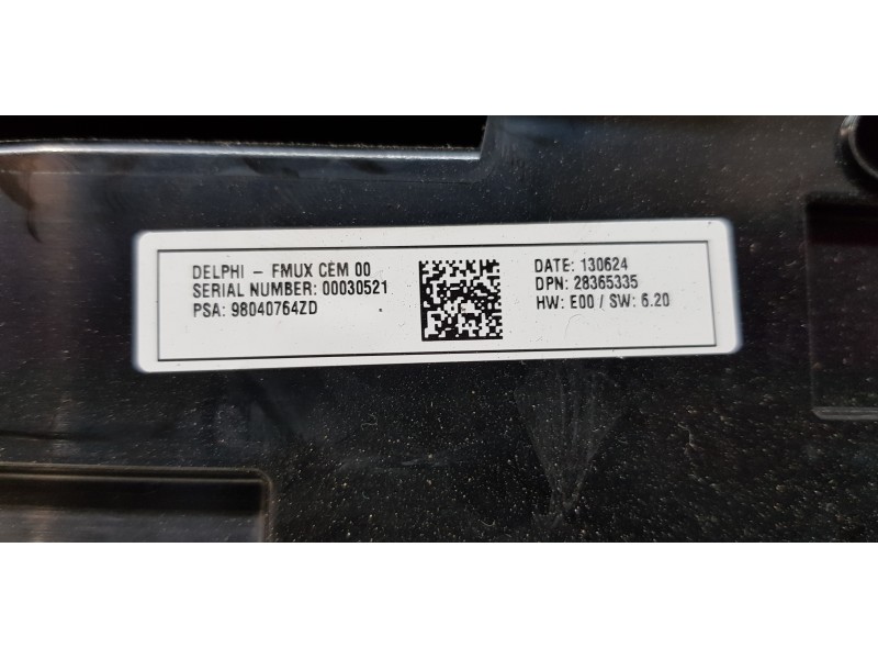 Recambio de mando climatizador para citroen c4 lim. white attraction referencia OEM IAM 98040764ZD  