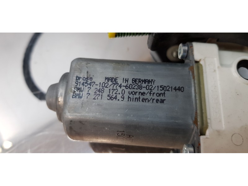 Recambio de elevalunas delantero derecho para bmw serie 5 lim. (f10) 530d referencia OEM IAM 72481720  