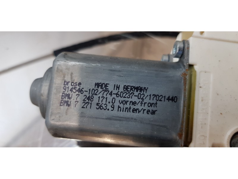 Recambio de elevalunas delantero izquierdo para bmw serie 5 lim. (f10) 530d referencia OEM IAM 72481710  