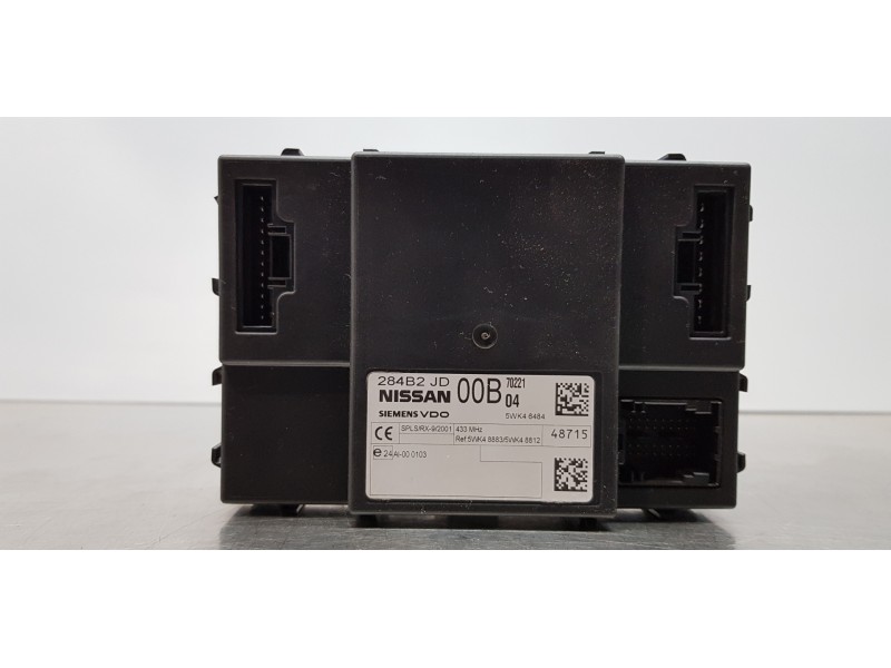 Recambio de modulo electronico para nissan qashqai (j10) acenta referencia OEM IAM 284B2JD00B   Recambio de modulo electronico para nissan qashqai (j10) acenta referencia OEM IAM 284B2JD00B