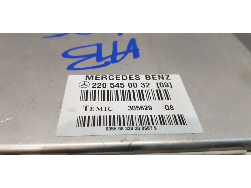 Recambio de centralita suspension para mercedes clase s (w220) berlina 500 (220.075) referencia OEM IAM 2205450032  