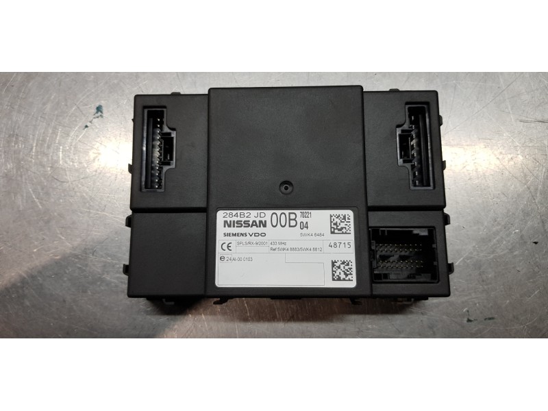 Recambio de modulo electronico para nissan qashqai (j10) acenta referencia OEM IAM 284B2JD00B   Recambio de modulo electronico para nissan qashqai (j10) acenta referencia OEM IAM 284B2JD00B