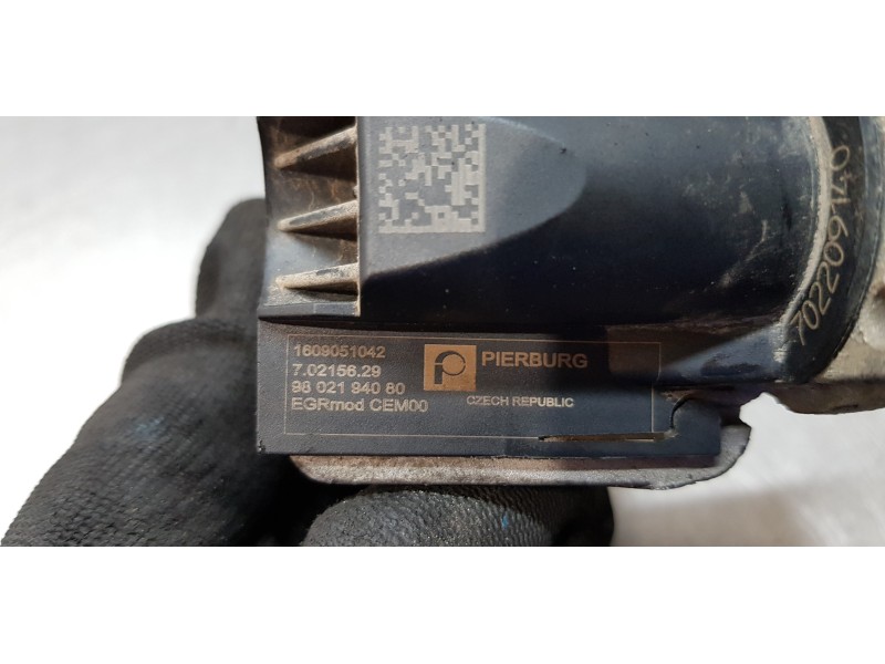 Recambio de valvula egr para ford transit courier trend referencia OEM IAM 9802194080  