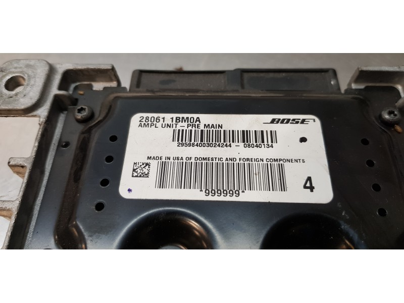 Recambio de modulo electronico para infiniti ex ex37 gt referencia OEM IAM 280611BM0A  