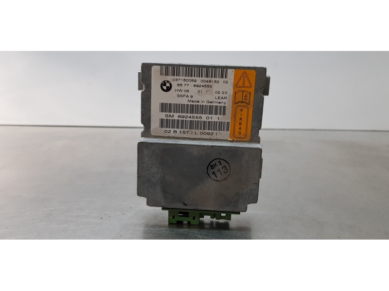 Recambio de centralita airbag para bmw serie 7 (e65/e66) 735i referencia OEM IAM 65776924555   Recambio de centralita airbag para bmw serie 7 (e65/e66) 735i referencia OEM IAM 65776924555