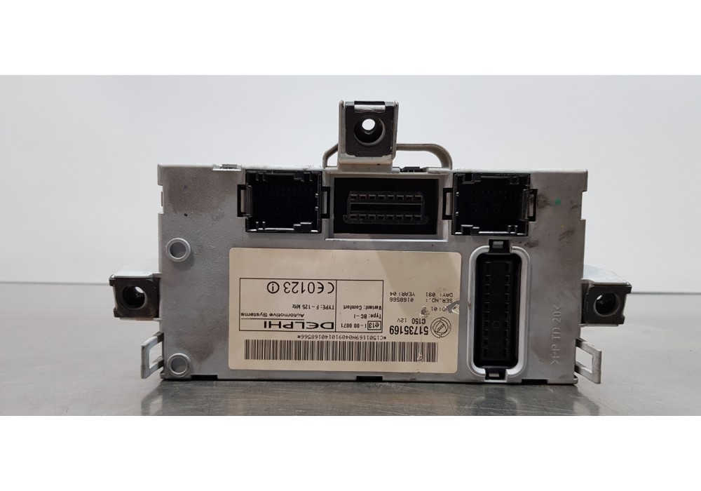 Recambio de modulo confort para fiat doblo cargo (223) 1.9 jtd sx furg. panorama referencia OEM IAM 51735169  