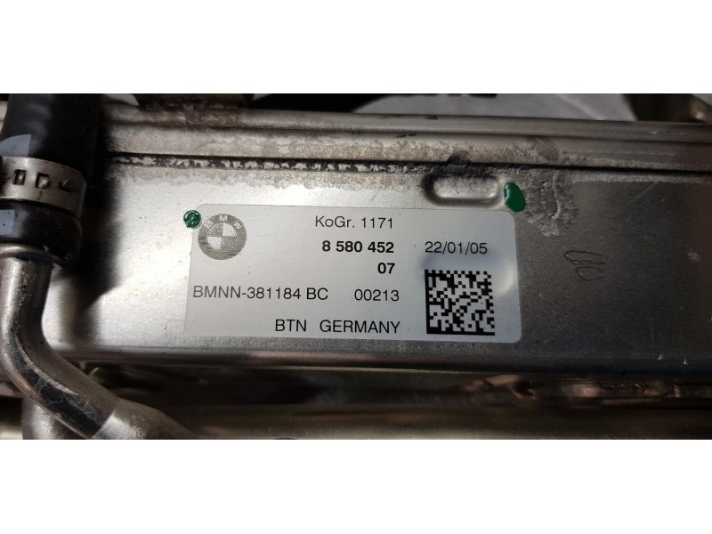 Recambio de enfriador egr para bmw serie x3 (g01) xdrive20d referencia OEM IAM 11718580452 8580452 11719886715