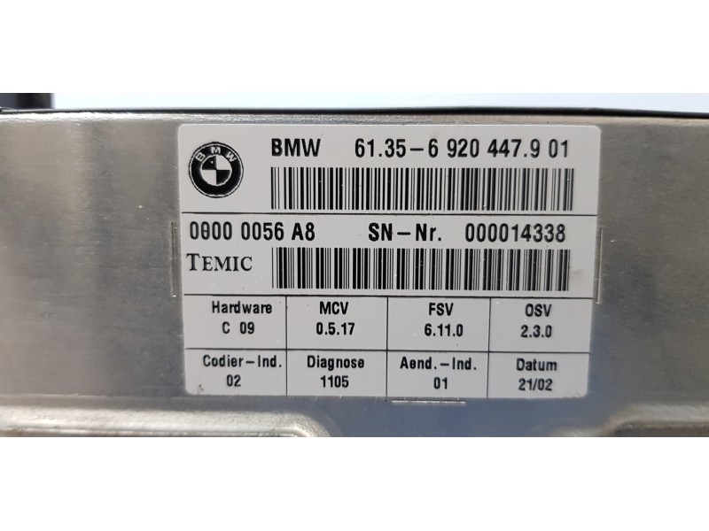 Recambio de modulo electronico para bmw serie 7 (e65/e66) 735i referencia OEM IAM 61356920447   Recambio de modulo electronico para bmw serie 7 (e65/e66) 735i referencia OEM IAM 61356920447