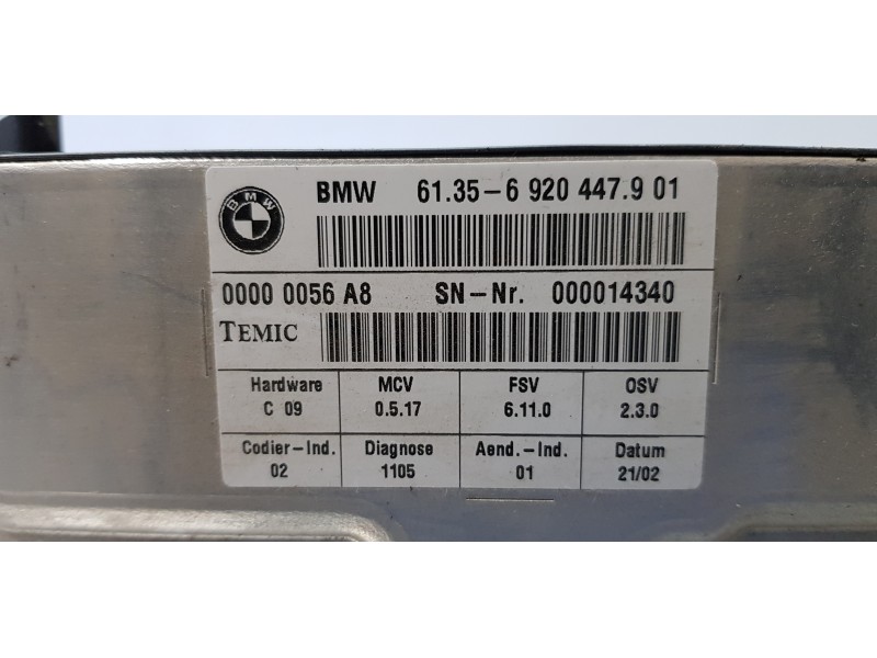 Recambio de modulo electronico para bmw serie 7 (e65/e66) 735i referencia OEM IAM 61356920447  