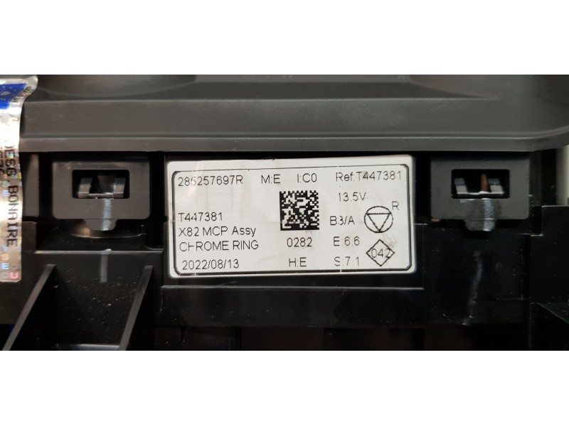 Recambio de mando calefaccion / aire acondicionado para nissan primastar cerrada referencia OEM IAM 285257697R  