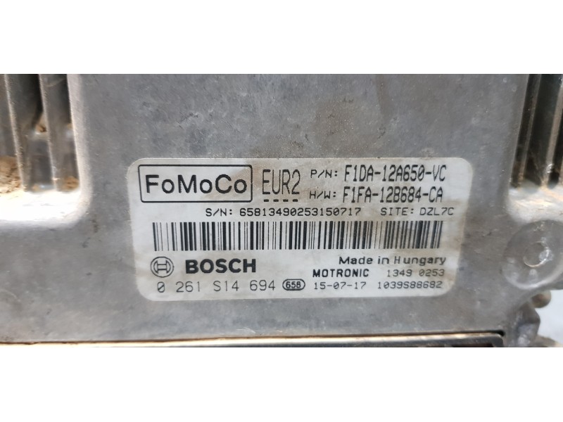 Recambio de centralita motor uce para ford c-max (ceu) titanium referencia OEM IAM F1DA12A650VC   Recambio de centralita motor uce para ford c-max (ceu) titanium referencia OEM IAM F1DA12A650VC