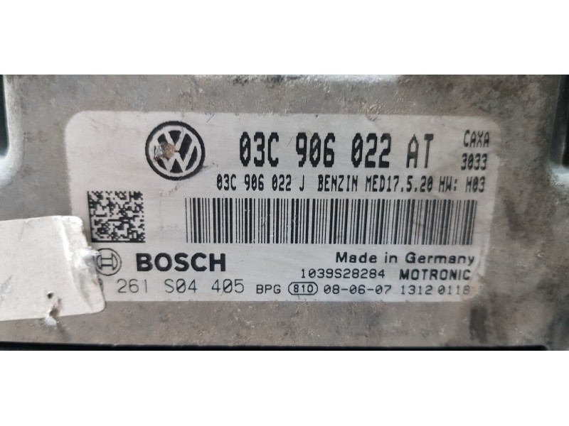 Recambio de centralita motor uce para volkswagen golf v berlina (1k1) highline referencia OEM IAM 03C906022AT  