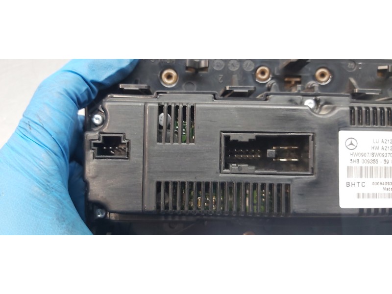 Recambio de mando climatizador para mercedes clase e (w212) lim. 220 cdi blueefficiency (212.002) referencia OEM IAM A2129009109