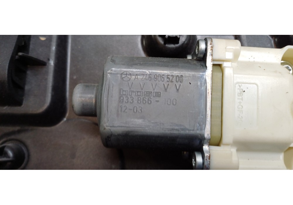 Recambio de elevalunas delantero derecho para mercedes clase b (w246) b 200 cdi be (246.201) referencia OEM IAM A2467200279 A246