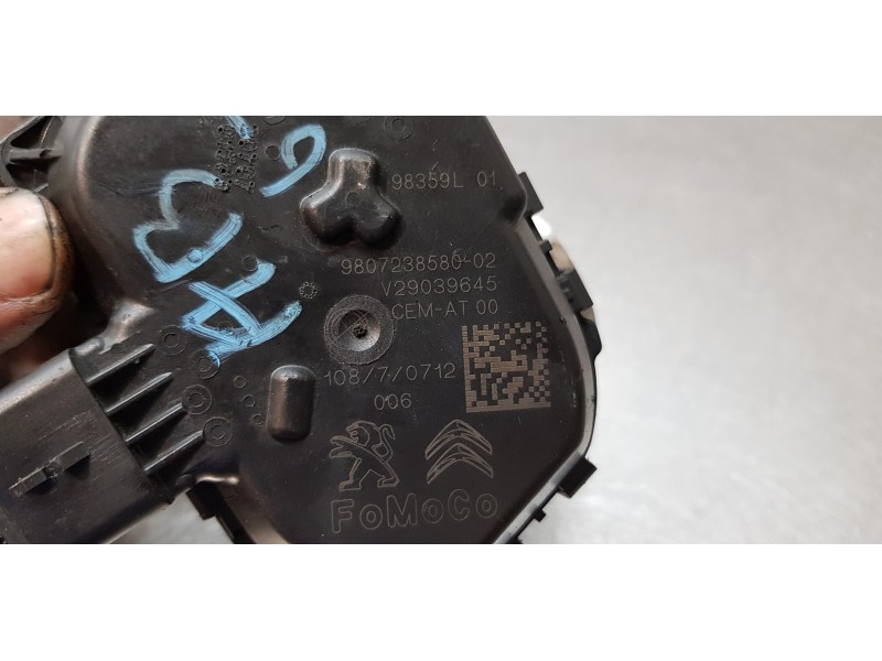 Recambio de caja mariposa para citroen c4 cactus feel referencia OEM IAM 9807238580  