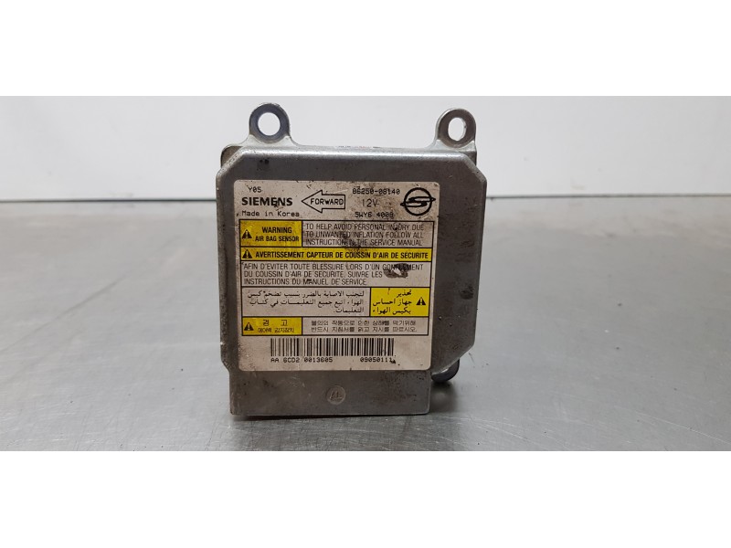Recambio de centralita airbag para ssangyong rexton rx 270 full referencia OEM IAM 8625008140   Recambio de centralita airbag para ssangyong rexton rx 270 full referencia OEM IAM 8625008140