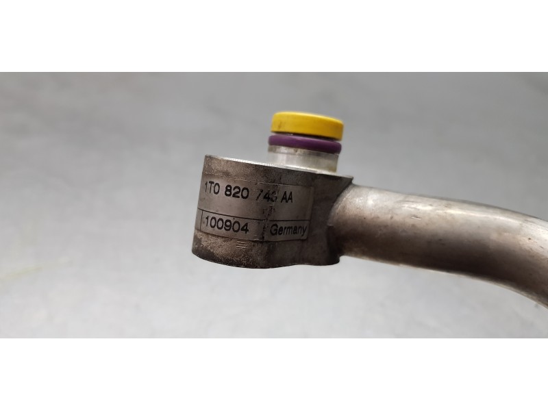 Recambio de tubos aire acondicionado para volkswagen caddy ka/kb (2k) furg. referencia OEM IAM 1T0820743AL 1T0820743AA 