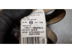 Recambio de cinturon seguridad delantero derecho para ssangyong rexton rx 270 full referencia OEM IAM 7461108004EAM   2