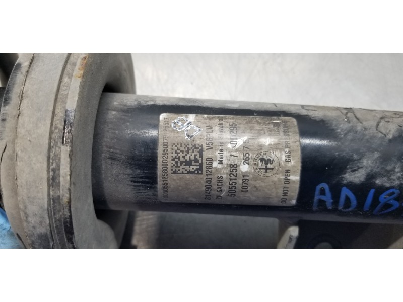 Recambio de amortiguador delantero izquierdo para alfa romeo stelvio (630) basis q4 referencia OEM IAM 50551258  