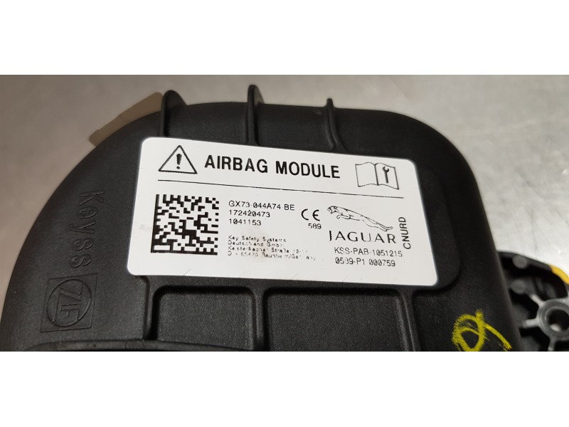Recambio de airbag delantero derecho para jaguar xf r-sport awd referencia OEM IAM T2H36188  
