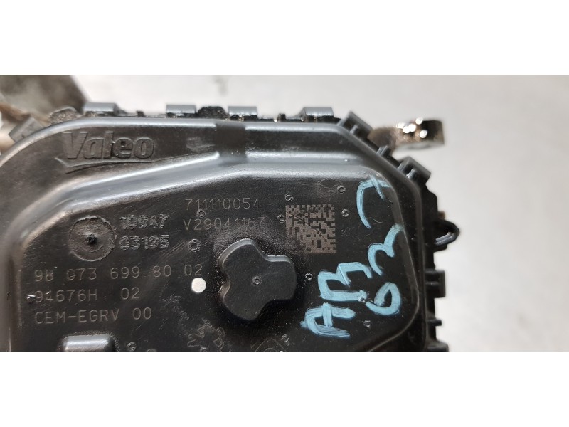 Recambio de valvula egr para citroen c4 cactus feel referencia OEM IAM 9807369980  