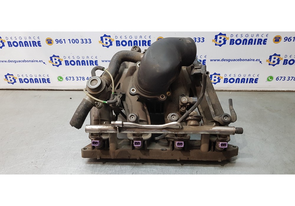Recambio de colector admision para mercedes clase c (w203) berlina 200 compressor (203.045) referencia OEM IAM A1111412001  