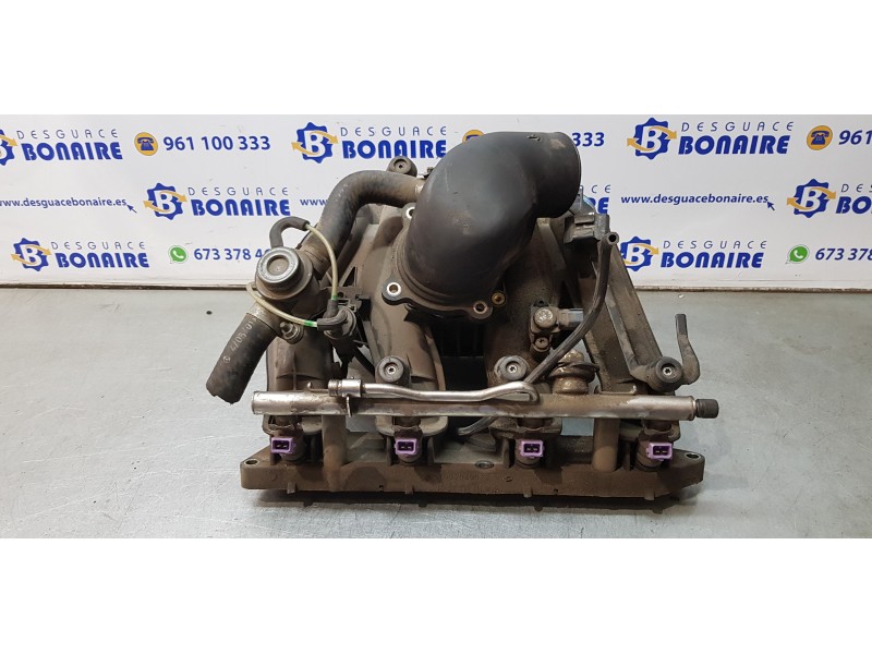 Recambio de colector admision para mercedes clase c (w203) berlina 200 compressor (203.045) referencia OEM IAM A1111412001  