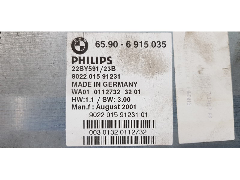 Recambio de modulo electronico para bmw x5 (e53) 4.4i automático referencia OEM IAM 65906915035  