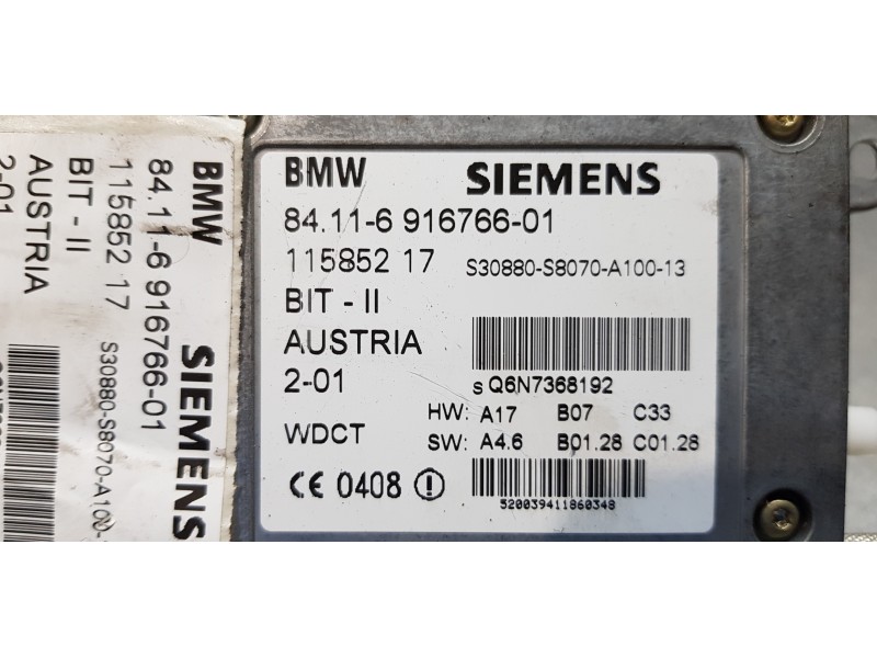Recambio de modulo electronico para bmw x5 (e53) 4.4i automático referencia OEM IAM 691676601   Recambio de modulo electronico para bmw x5 (e53) 4.4i automático referencia OEM IAM 691676601