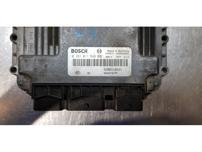 Recambio de centralita motor uce para renault megane ii familiar authentique confort referencia OEM IAM 8200310863  