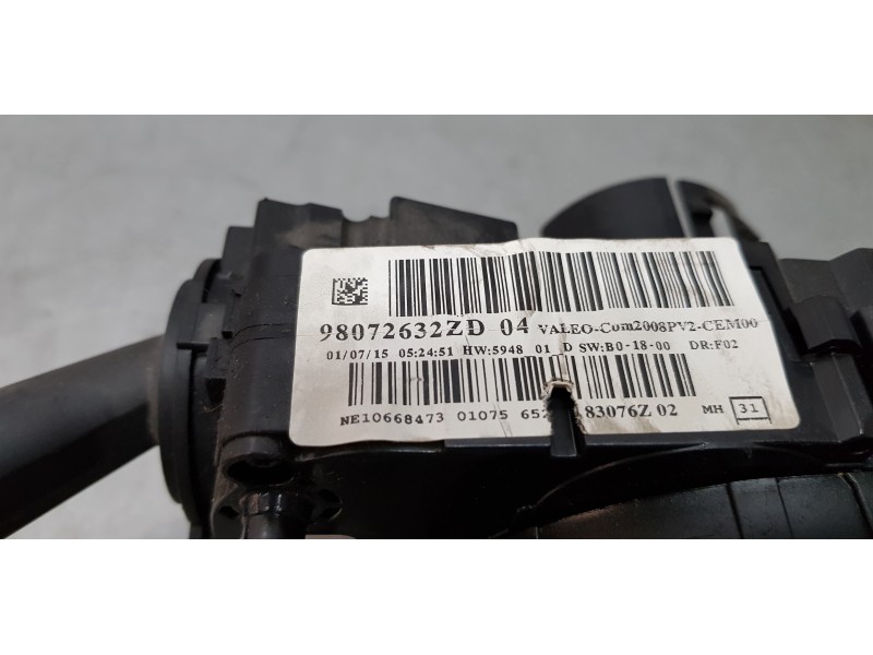 Recambio de mando multifuncion para citroen c4 picasso seduction referencia OEM IAM 98289806ZD   Recambio de mando multifuncion para citroen c4 picasso seduction referencia OEM IAM 98289806ZD