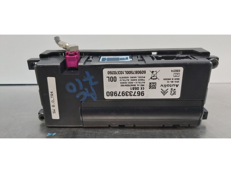 Recambio de modulo electronico para citroen c5 station wagon exclusive referencia OEM IAM 9673397980  