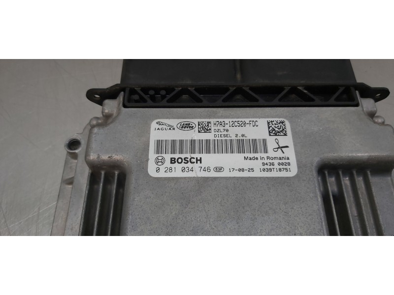 Recambio de centralita motor uce para jaguar xf r-sport awd referencia OEM IAM T4A24939  