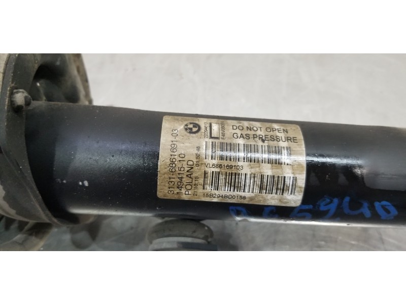 Recambio de amortiguador delantero izquierdo para bmw serie x1 (f48) sdrive18d referencia OEM IAM 31316861691  