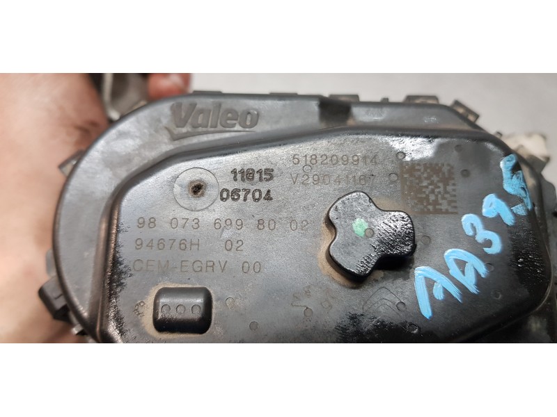 Recambio de valvula egr para citroen c4 picasso seduction referencia OEM IAM 9807369980   Recambio de valvula egr para citroen c4 picasso seduction referencia OEM IAM 9807369980