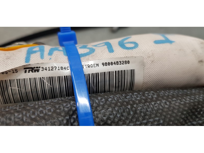 Recambio de airbag cortina delantero izquierdo para citroen c4 picasso seduction referencia OEM IAM 9800483280  