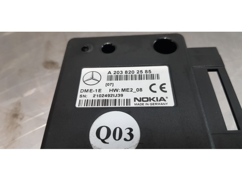 Recambio de modulo electronico para mercedes clase s (w220) berlina 400 cdi (220.028) referencia OEM IAM A2038202585  