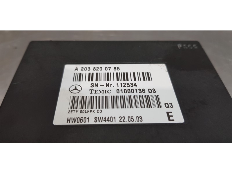 Recambio de modulo electronico para mercedes clase s (w220) berlina 400 cdi (220.028) referencia OEM IAM A2038200785  