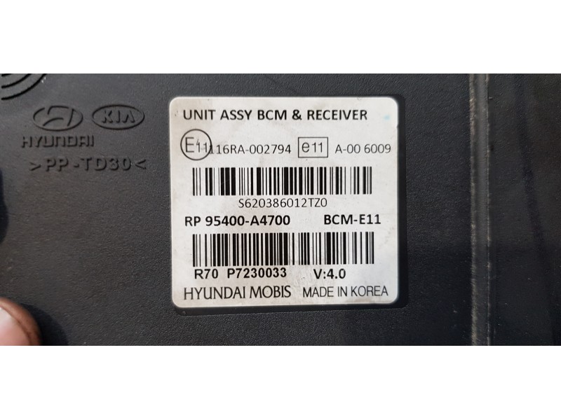 Recambio de modulo electronico para kia carens ( ) drive referencia OEM IAM 95400A4700  