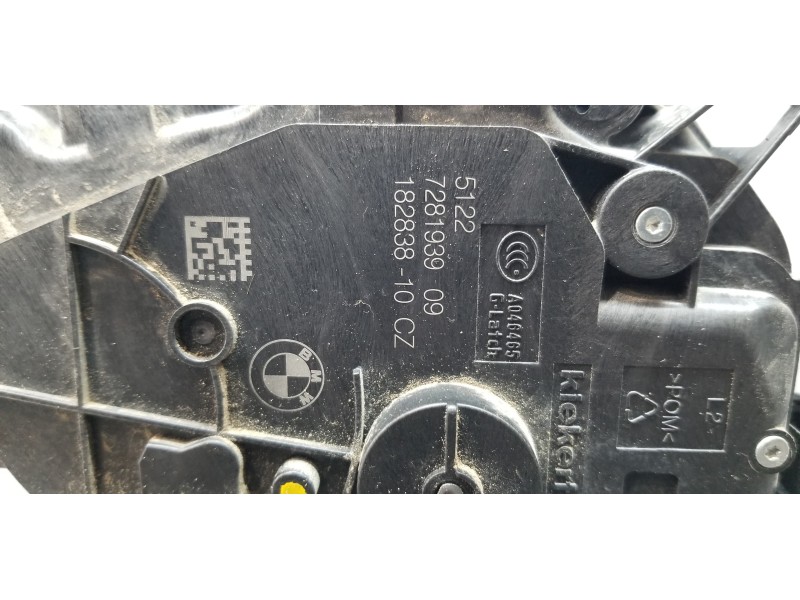 Recambio de cerradura puerta trasera izquierda para bmw serie x1 (f48) sdrive18d referencia OEM IAM 51227281939  